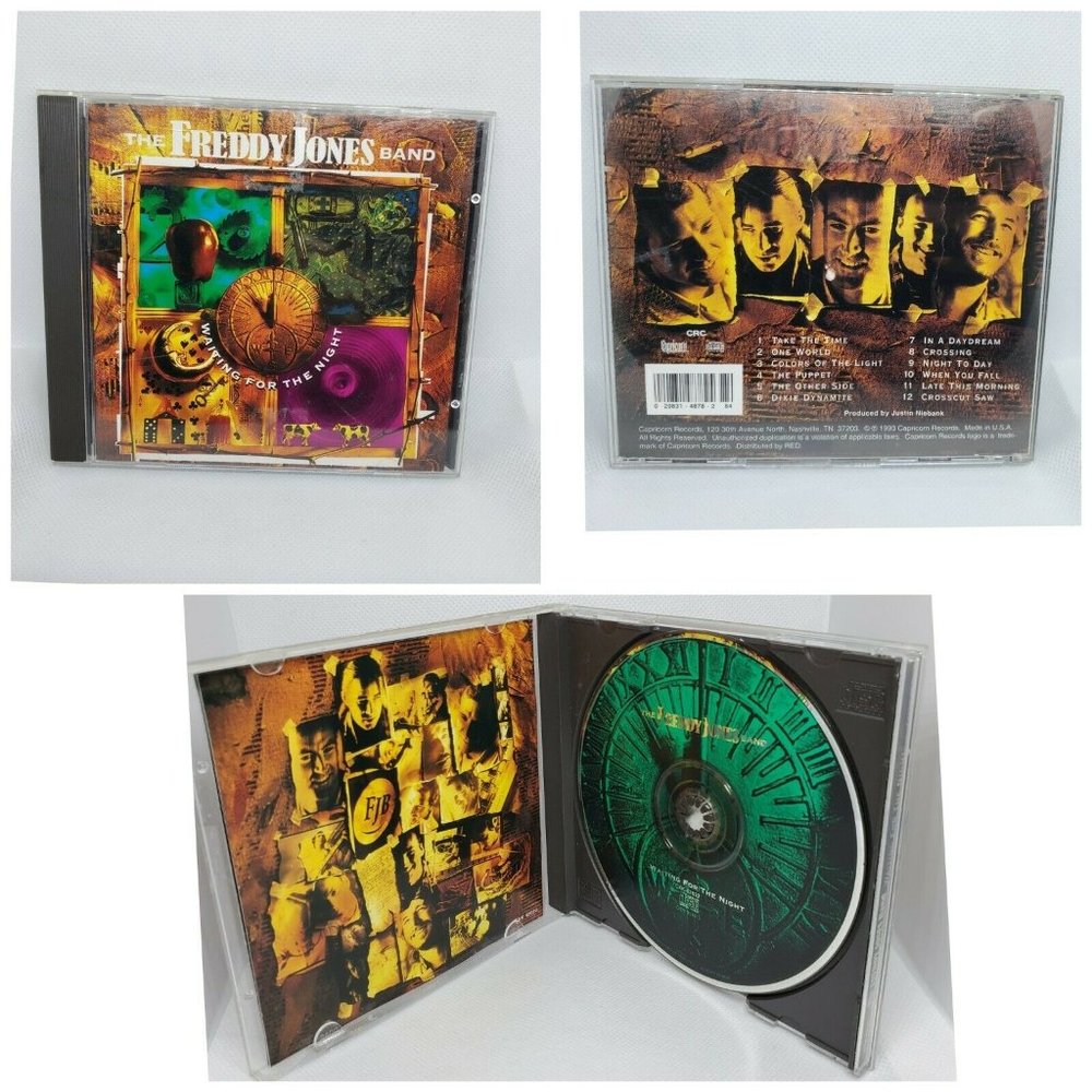Waiting For The Night Freddy Jones Band Rock 1993 CD No Scratches Mint